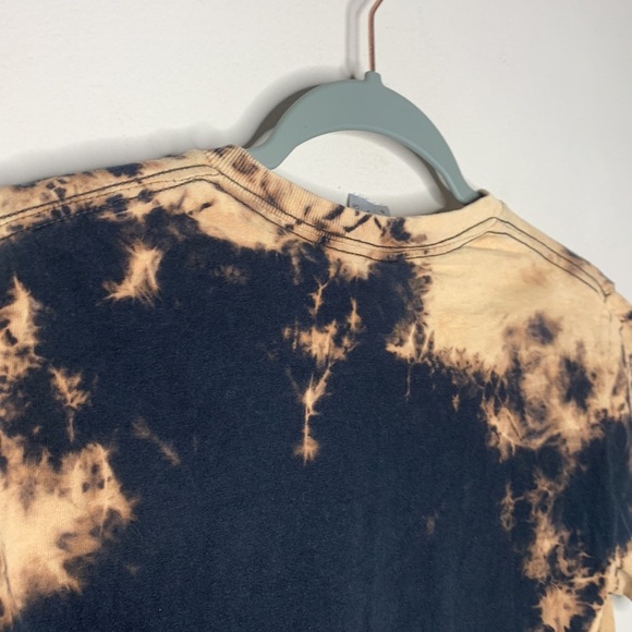 Vintage Distressed Love National Park Bleach Dyed Short Sleeved TShirt Size S/XS - Picture 8 of 9